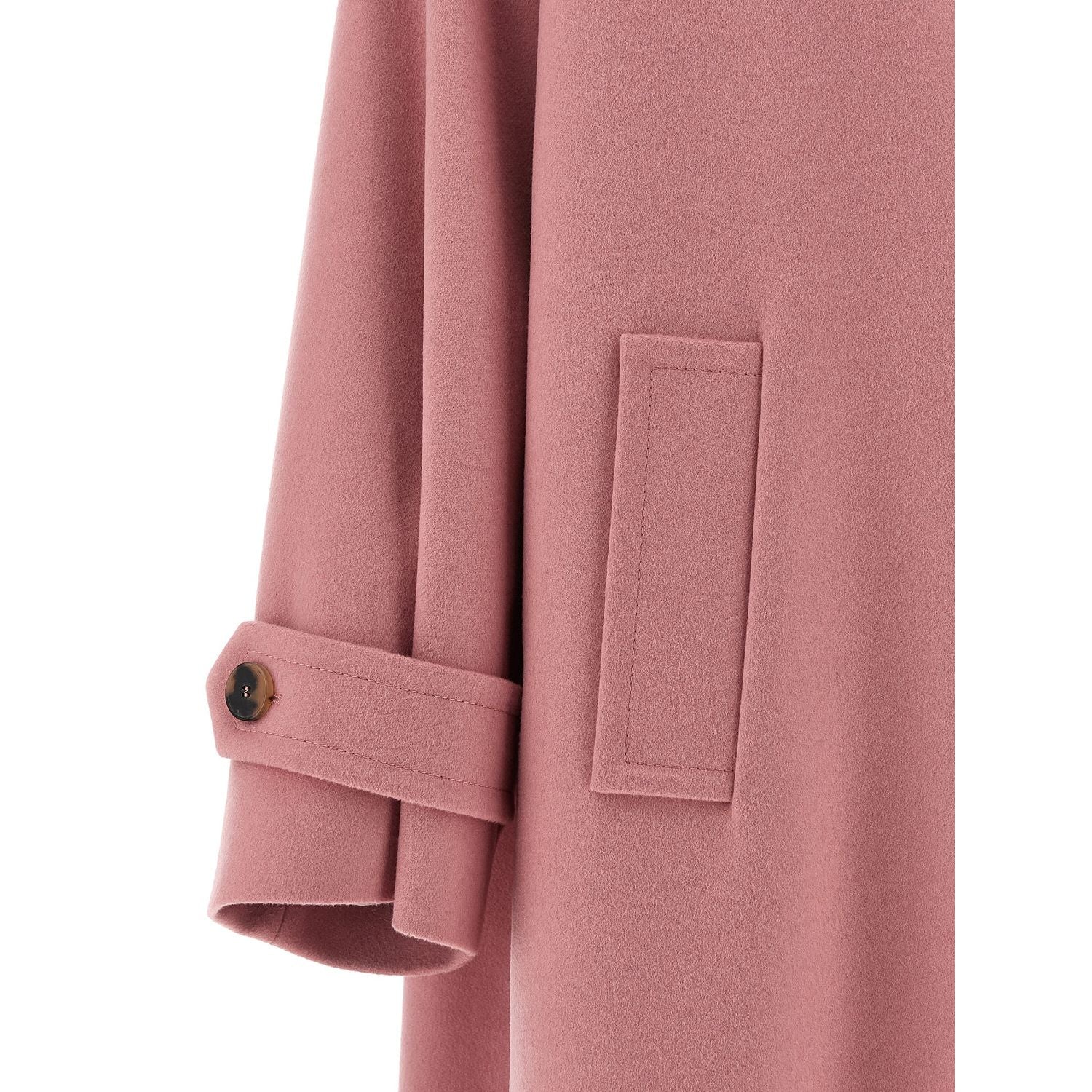 Alberto Biani Multicolor Virgin Wool Coat