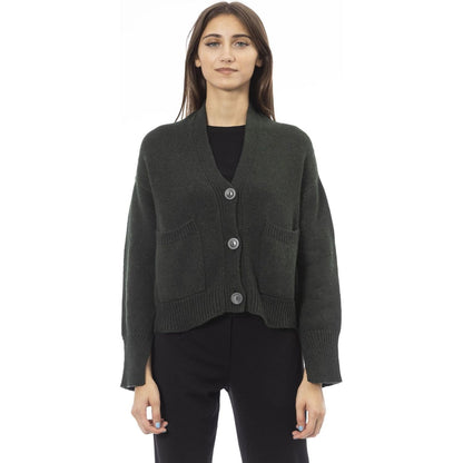 Alpha Studio Sweaters AD8631EE_912,Alpha Studio,Category-Clothing,Clothing,Gender-Women,Grey,Made in Italy,Subcategory-Sweaters,Subcategory-Sweatshirts,Subcategory-Tops,Sweaters,Sweaters - Women - Clothing,true,Women,Women > Clothing,Women > Clothing > To