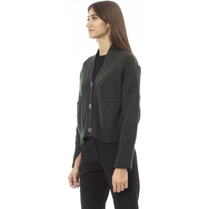 Alpha Studio Sweaters AD8631EE_912,Alpha Studio,Category-Clothing,Clothing,Gender-Women,Grey,Made in Italy,Subcategory-Sweaters,Subcategory-Sweatshirts,Subcategory-Tops,Sweaters,Sweaters - Women - Clothing,true,Women,Women > Clothing,Women > Clothing > To