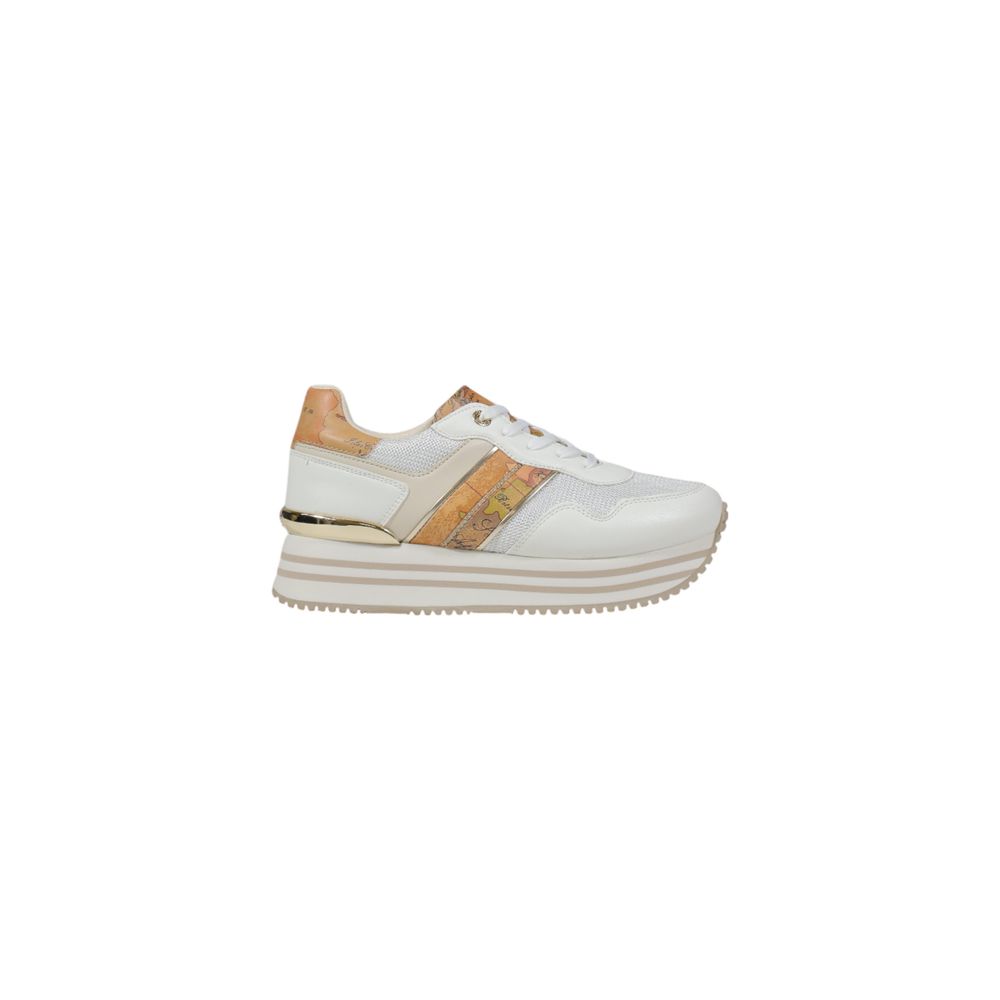Alviero Martini Prima Classe White Polyethylene Platform Sneakers Alviero Martini Prima Classe