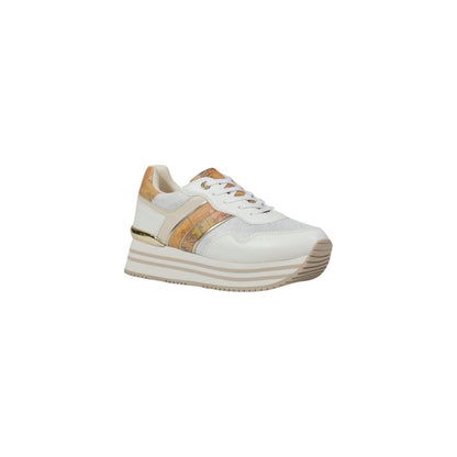 Alviero Martini Prima Classe White Polyethylene Platform Sneakers Alviero Martini Prima Classe