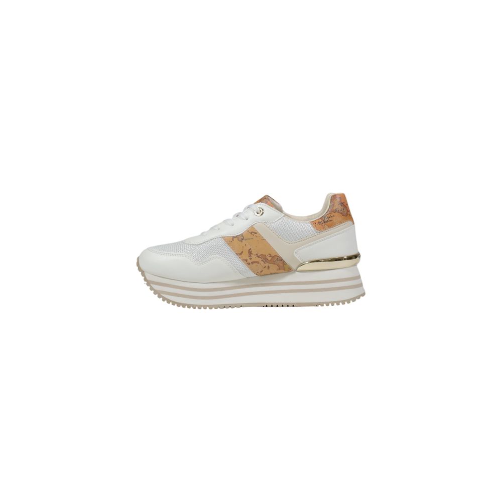 Alviero Martini Prima Classe White Polyethylene Platform Sneakers Alviero Martini Prima Classe