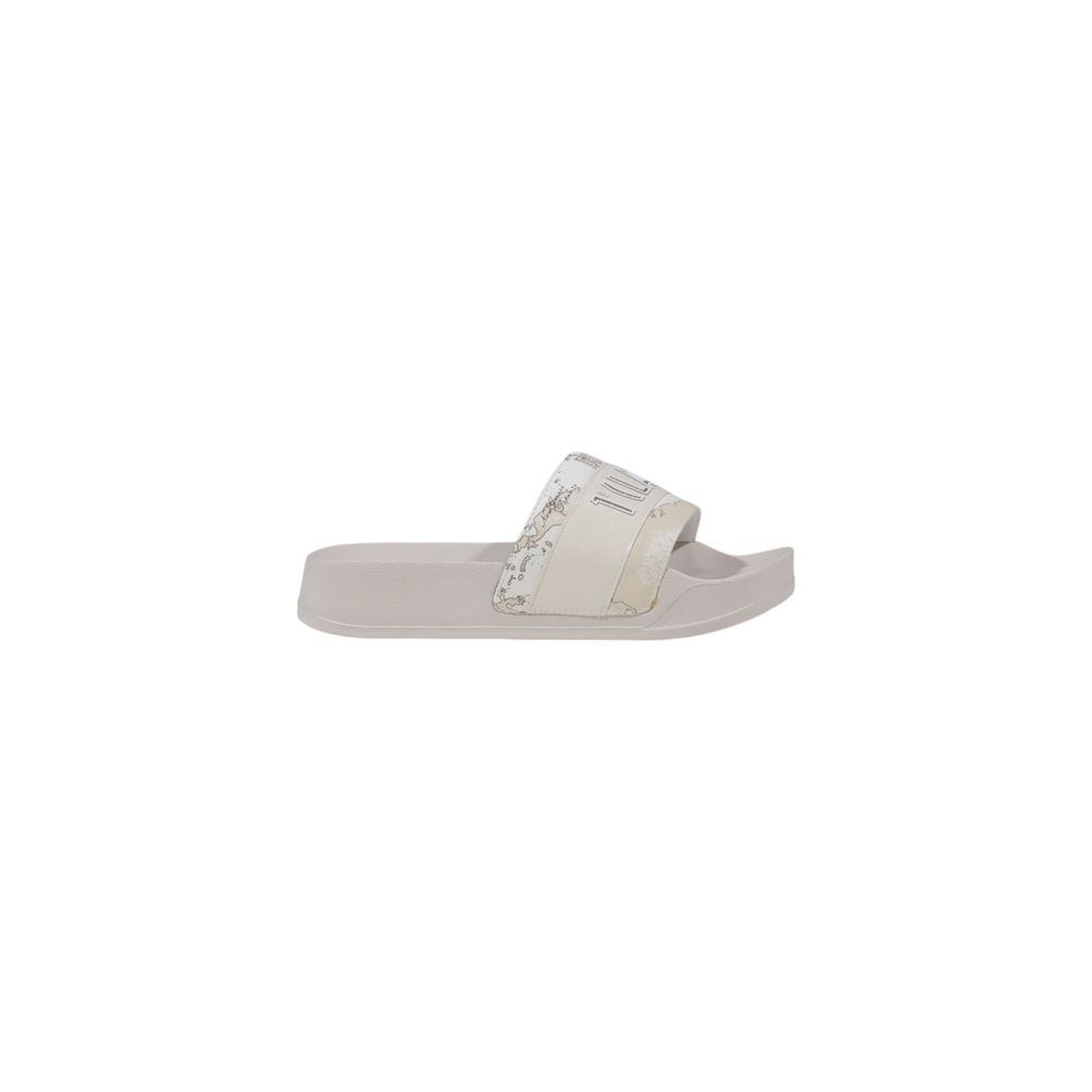 Alviero Martini Prima Classe White Polyethylene Slippers Alviero Martini Prima Classe