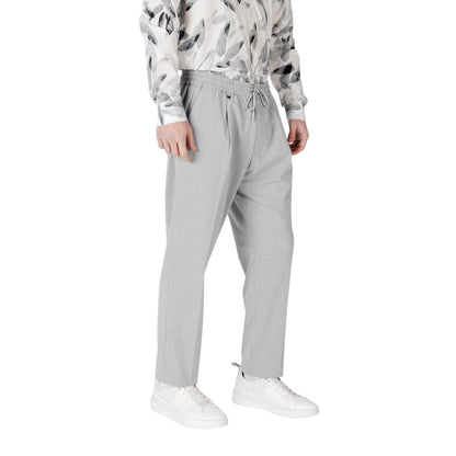Antony Morato Gray Polyester Pant