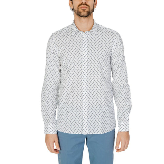 Antony Morato White Viscose Shirt Antony Morato