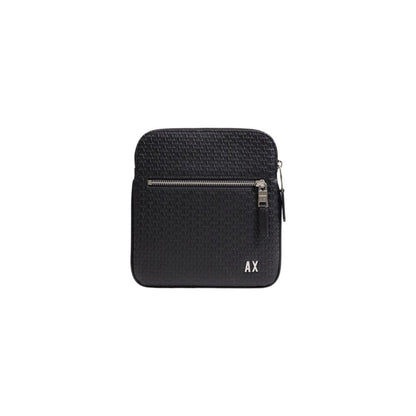 Armani Exchange Black Polyester Messenger Bag Armani Exchange