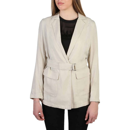Armani Jeans Jackets 3Y5G51_5NYCZ_704,Armani Jeans,Brown,Category-Clothing,Clothing,Gender-Women,Jackets,Jackets & Coats - Women - Clothing,Spring/Summer,Subcategory-JacketsandCoats,wheat,Women,Women > Clothing,Women > Clothing > Jackets,women >Bags,women