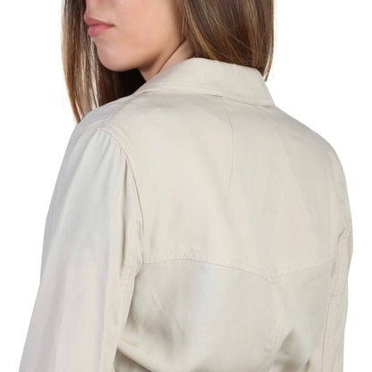 Armani Jeans Jackets 3Y5G51_5NYCZ_704,Armani Jeans,Brown,Category-Clothing,Clothing,Gender-Women,Jackets,Jackets & Coats - Women - Clothing,Spring/Summer,Subcategory-JacketsandCoats,wheat,Women,Women > Clothing,Women > Clothing > Jackets,women >Bags,women