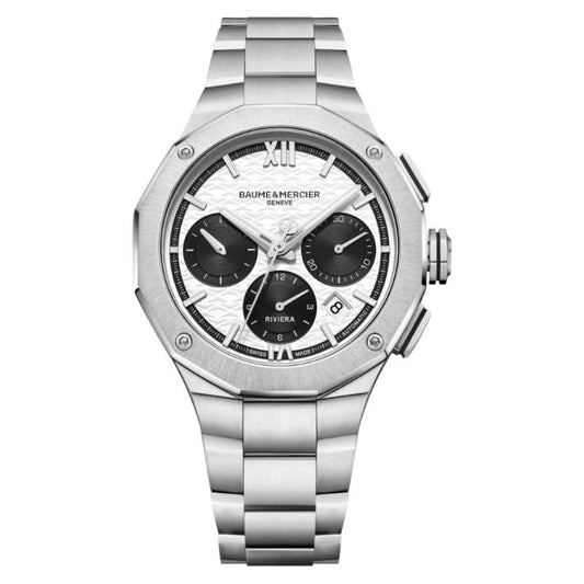 BAUME & MERCIER Mod. CHRONO RIVIERA Gent,LUXURY WATCHES,Wristwatch BAUME&MERCIER MOA10827