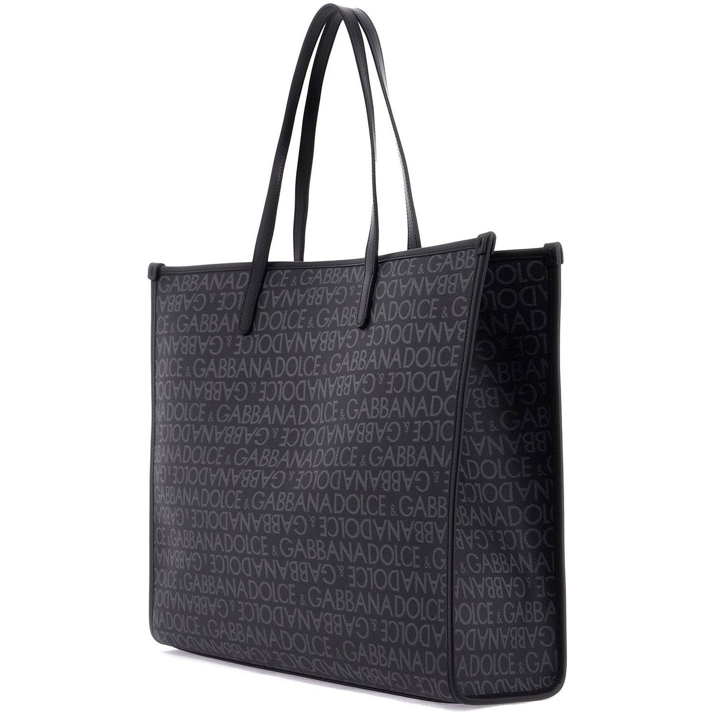 Dolce & Gabbana large jacquard-coated tote bag Shopper Dolce & Gabbana