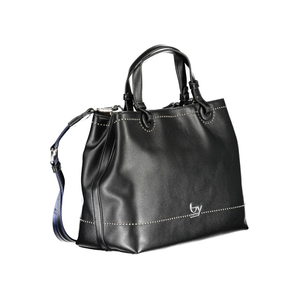 BYBLOS Black Polyurethane Women Handbag