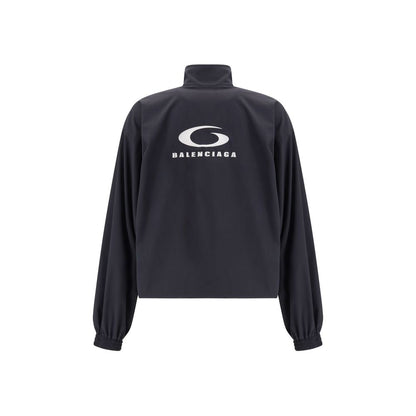 Balenciaga Black Polyester Shell Jacket 1728,72470364320,Balenciaga,Black,Clothing,Jackets & Coats - Clothing,L,M,Men,New with tags,Shell Jackets - Jackets & Coats - Clothing