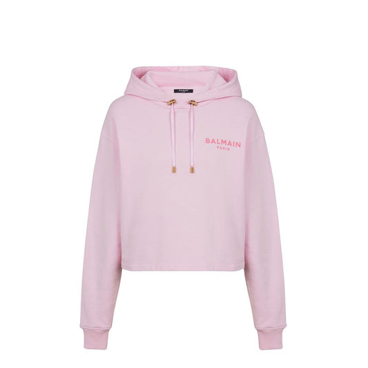 Balmain Multicolor Cotton Sweatshirt 1728,75611013280,Balmain,Clothing,L,Multicolor,New with tags,Sportswear - Clothing,Sweatshirt - Sportswear - Clothing,Women