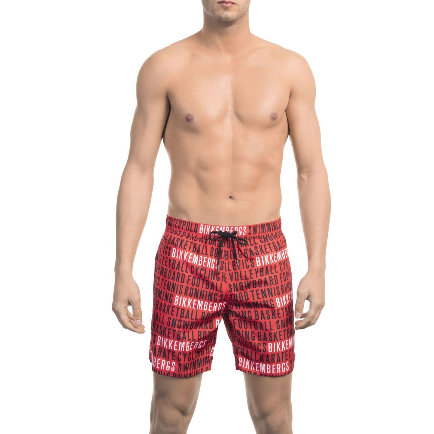 Bikkembergs Multicolor Polyester Swim Shorts 1728,67400106144,Bikkembergs,Clothing,M,Men,Multicolor,New with tags,Swim Shorts - Swimwear - Clothing,Swimwear - Clothing