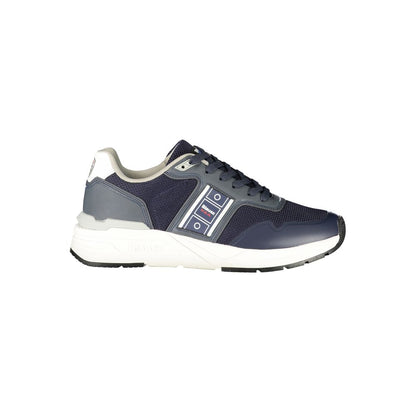 Blauer Blu Polyester Men Sneaker 1728,67403481248,Athletic - Sneakers - Shoes,Blauer,Blue,EU40/US7,EU41/US8,EU42/US9,EU43/US10,EU44/US11,EU45/US12,Men,New with tags,Shoes,Sneakers - Shoes