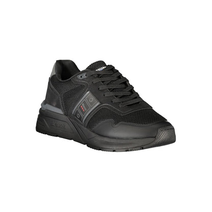 Blauer Nero Polyester Men Sneaker 1728,67403481248,Athletic - Sneakers - Shoes,Black,Blauer,EU40/US7,EU44/US11,Men,New with tags,Shoes,Sneakers - Shoes