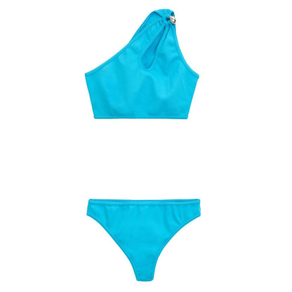 Bottega Veneta Turquoise Polyamide Bikini Bottega Veneta