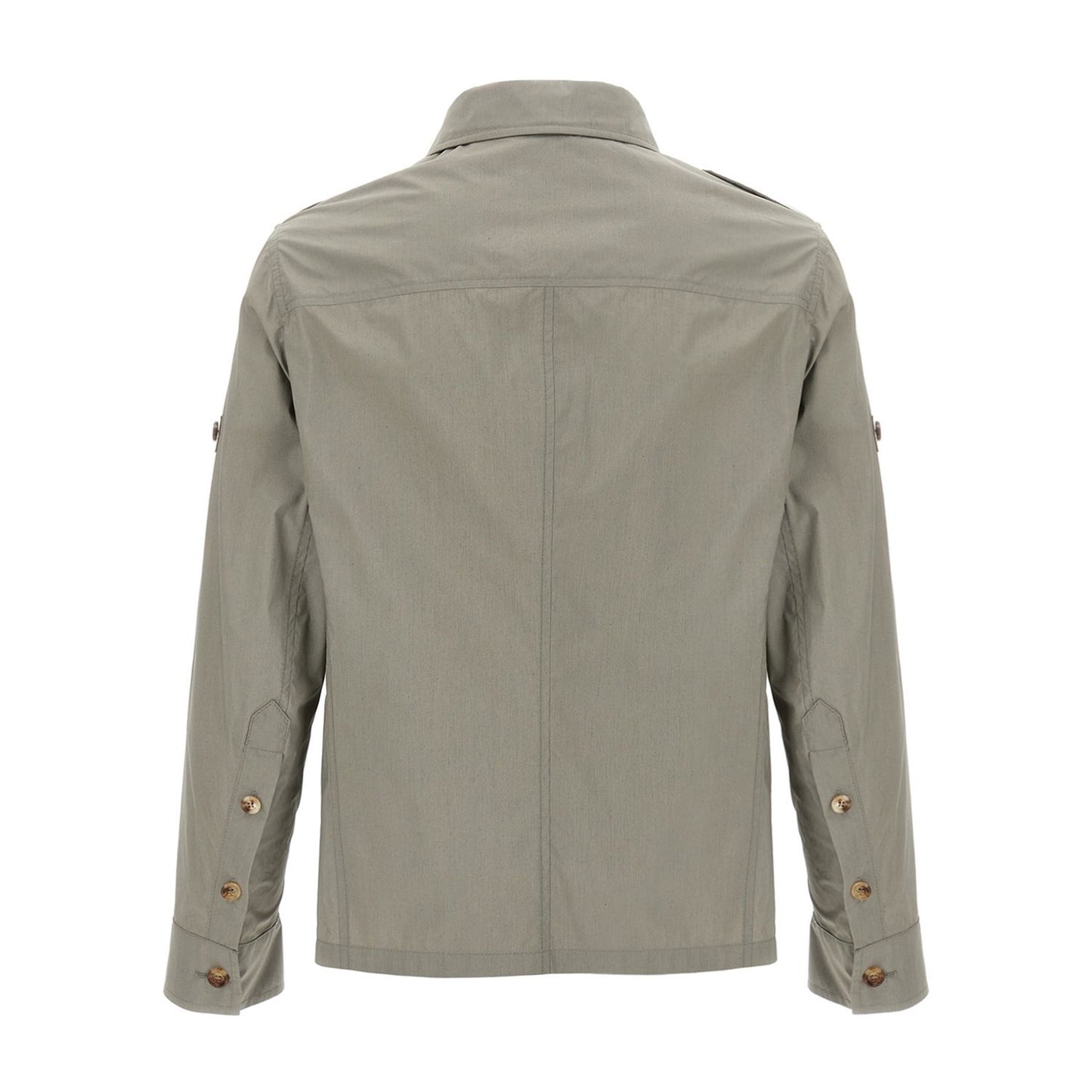 Brunello Cucinelli Bicolor Cotton Shell Jacket
