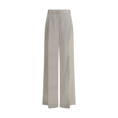 Brunello Cucinelli Linen Pants 1728,67465543840,Beige,Brunello Cucinelli,Casual Pants - Pants - Clothing,Clothing,New with tags,Pants - Clothing,W42,Women