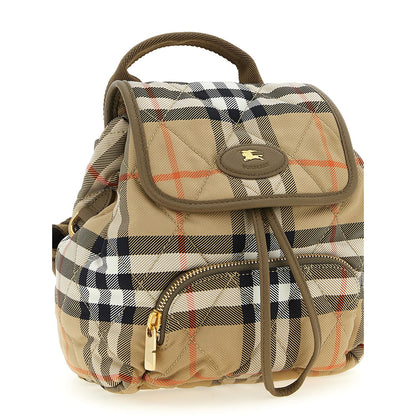 Burberry Beige Polyamide Backpack