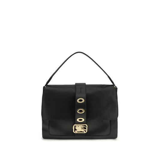 Burberry Black Lamb The medium Rider Handbag