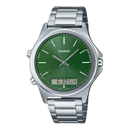 CASIO COLLECTION Mod. ANA-DIGIT ALARM - FOREST GREEN WATCHES