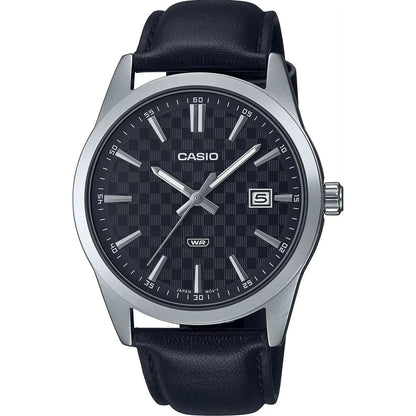 CASIO COLLECTION Mod. DATE - CARBON LOOK - SILVER & BLACK Category - Watches,Gent Ready stocked Watches,Men,READY STOCKED WATCHES,Watches - Accessories,Wristwatch