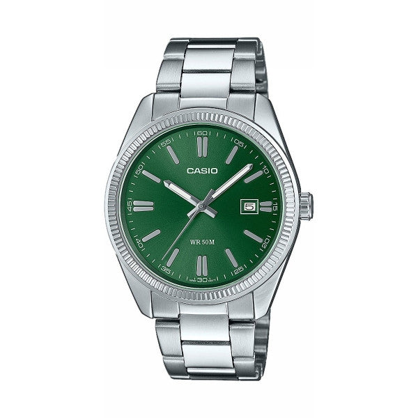 CASIO COLLECTION Mod. DATE - FOREST GREEN Gent,READY STOCKED WATCHES,Wristwatch