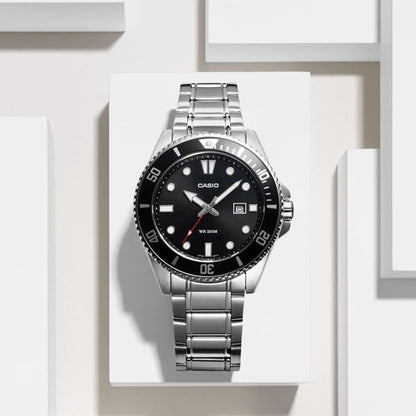 CASIO COLLECTION Mod. DIVER DATE 200M - BLACK