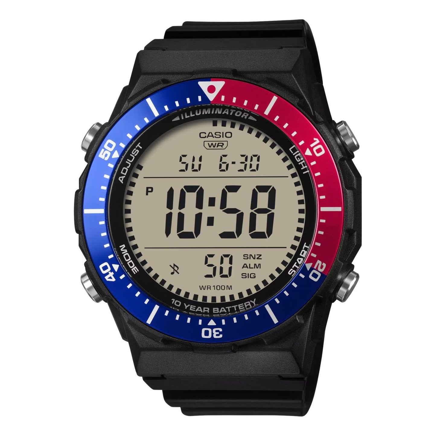 CASIO COLLECTION Mod. DIVER - New Case LCD Gent,READY STOCKED WATCHES,Wristwatch