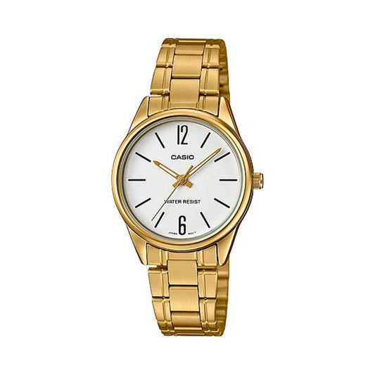 CASIO COLLECTION Mod. ONLY TIME LADY GOLD SERIE - WHITE Lady,Lady Ready Stocked Watches,READY STOCKED WATCHES,Watches,Watches - Accessories,Women,Wristwatch