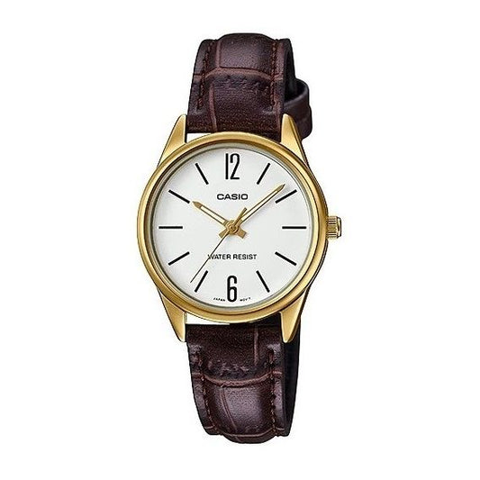 CASIO COLLECTION Mod. ONLY TIME LADY LEATHER - WHITE