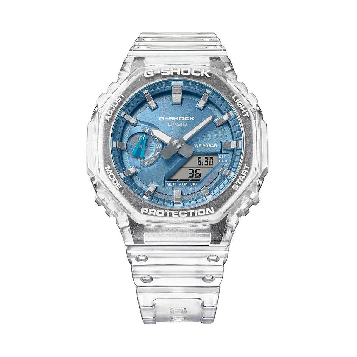 CASIO G-SHOCK Mod. BRIGHT METALLIC - LIGHT BLUE