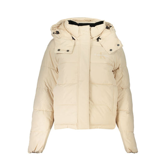 Calvin Klein Beige Polyester Women Jacket 1728,67403481248,Beige,Calvin Klein,Clothing,Jackets & Coats - Clothing,New with tags,Shell Jackets - Jackets & Coats - Clothing,Women,XL