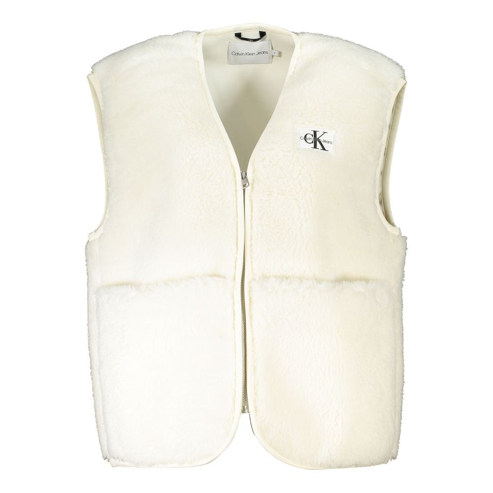 Calvin Klein Bianco Polyester Women's Vest