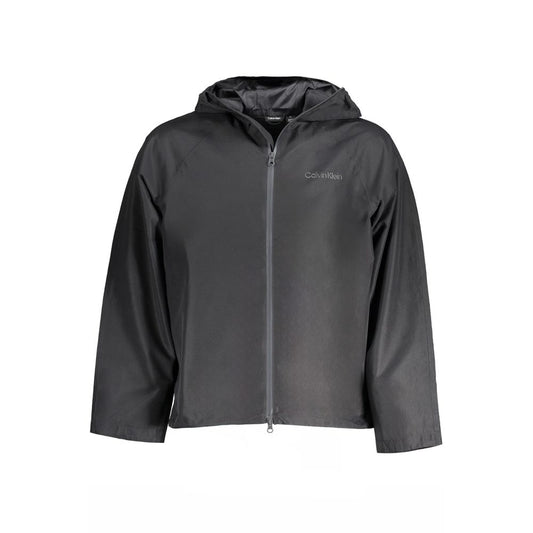 Calvin Klein Black Polyester Men's Jacket 1728,67403481248,Black,Calvin Klein,Clothing,Jackets & Coats - Clothing,L,M,Men,New with tags,Shell Jackets - Jackets & Coats - Clothing,XL