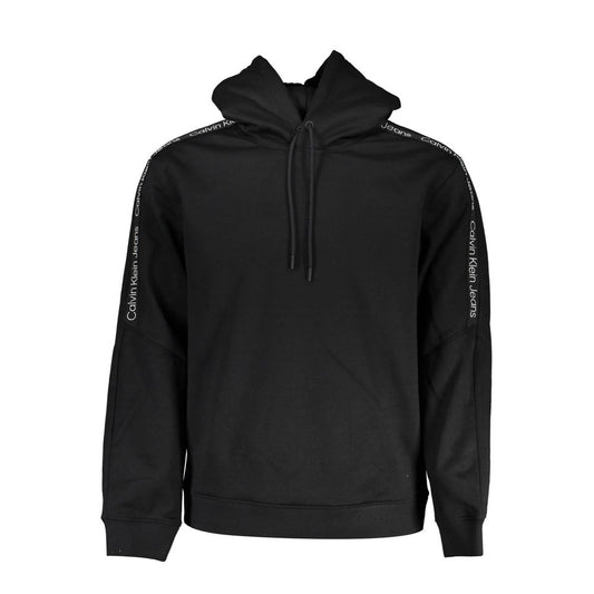 Calvin Klein Black Polyester Men's Sweatshirt 1728,67403481248,Black,Calvin Klein,Clothing,Men,New with tags,Sweaters - Clothing,Sweatshirts - Sweaters - Clothing,XL,XXL
