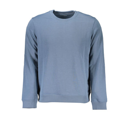 Calvin Klein Blue Polyester Men Sweatshirt 1728,67403481248,Blue,Calvin Klein,Clothing,Men,New with tags,Sweaters - Clothing,Sweatshirts - Sweaters - Clothing,XXL