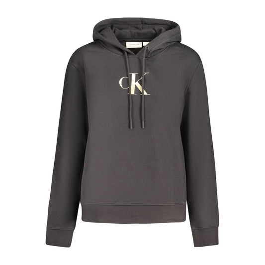Calvin Klein Nero Cotton Women Sweatshirt