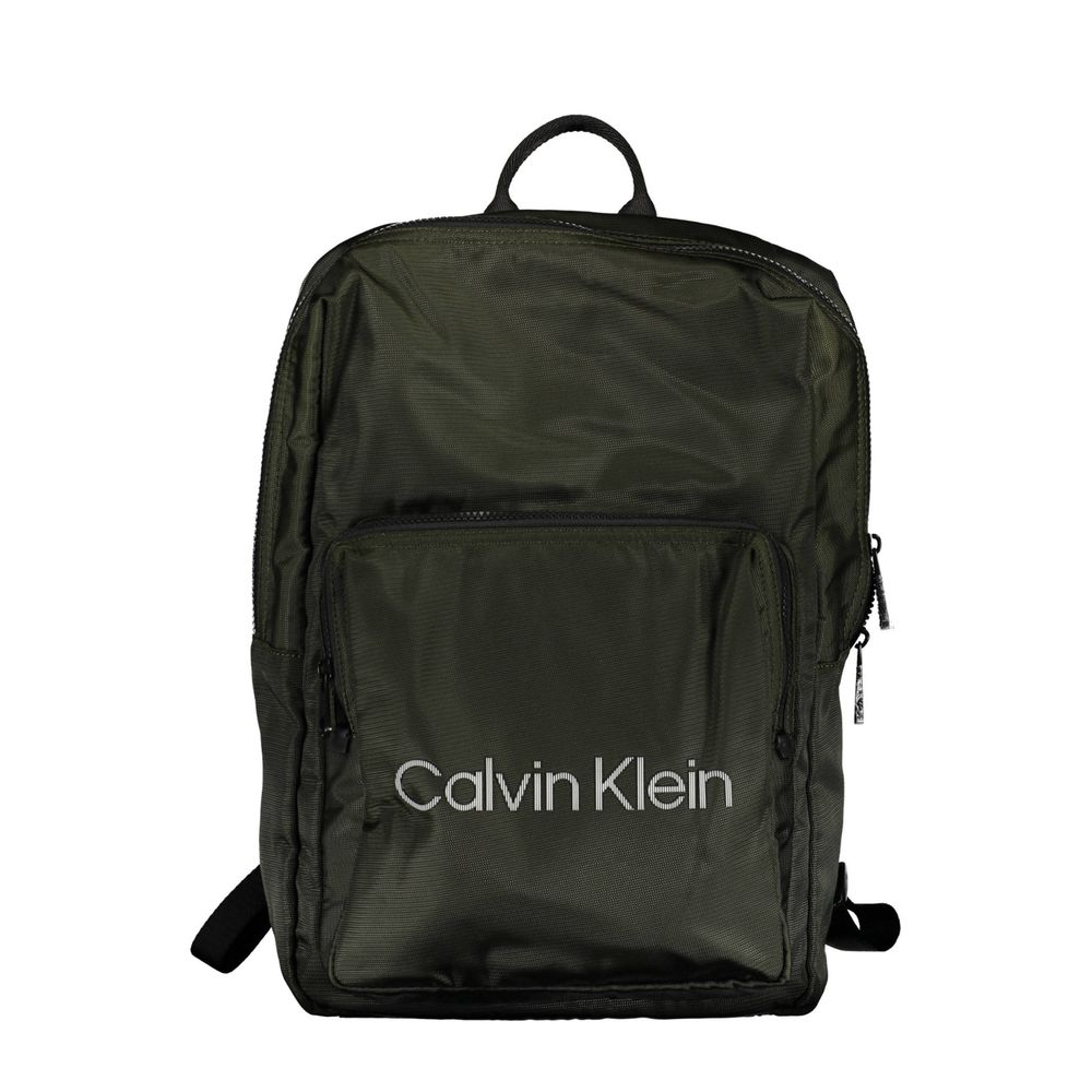 Calvin Klein Verde Polyester Men Backpack
