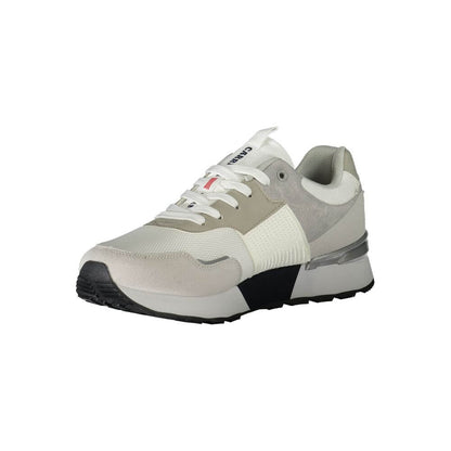 Carrera White Polyester Sneaker 1728,67465543840,Athletic - Sneakers - Shoes,Carrera,EU44/US10,Low Tops - Sneakers - Shoes,Men,New with tags,Sneakers - Shoes,White