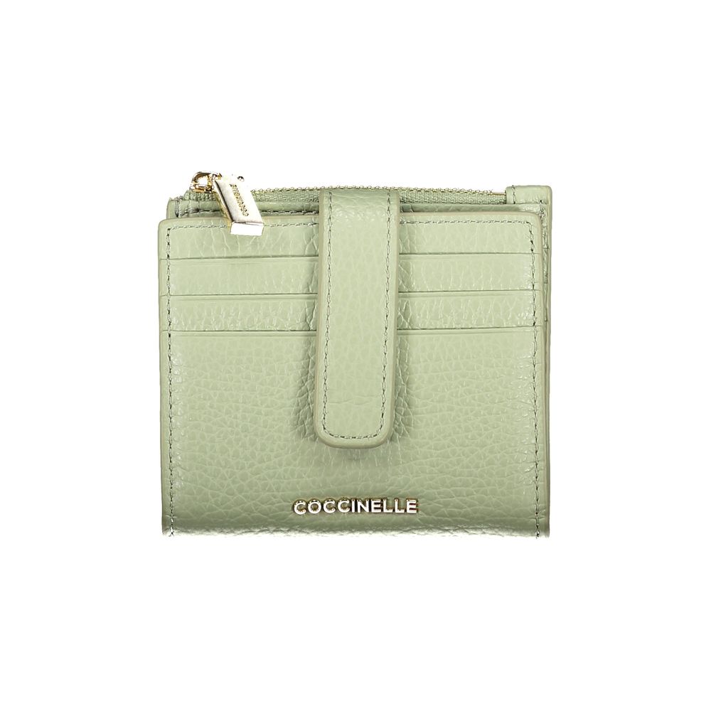 Coccinelle Green Leather Women Wallet Coccinelle