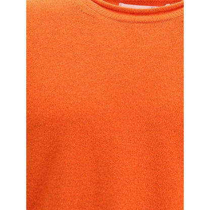 Comme Des Garçons Orange Wool Sweatshirt Comme Des Garçons