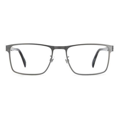 David Beckham Gray Metal Glasses (Frames) David Beckham
