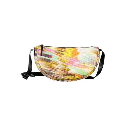 Desigual Giallo Polyester Woman Shoulder Bag