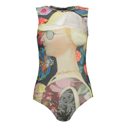 Desigual Verde Polyester Women Body 10 | XL,1728,67403481248,7|S,8|M,9|L,Bodysuits - T-Shirts - Clothing,Clothing,Desigual,Green,New with tags,T-Shirts - Clothing,Women