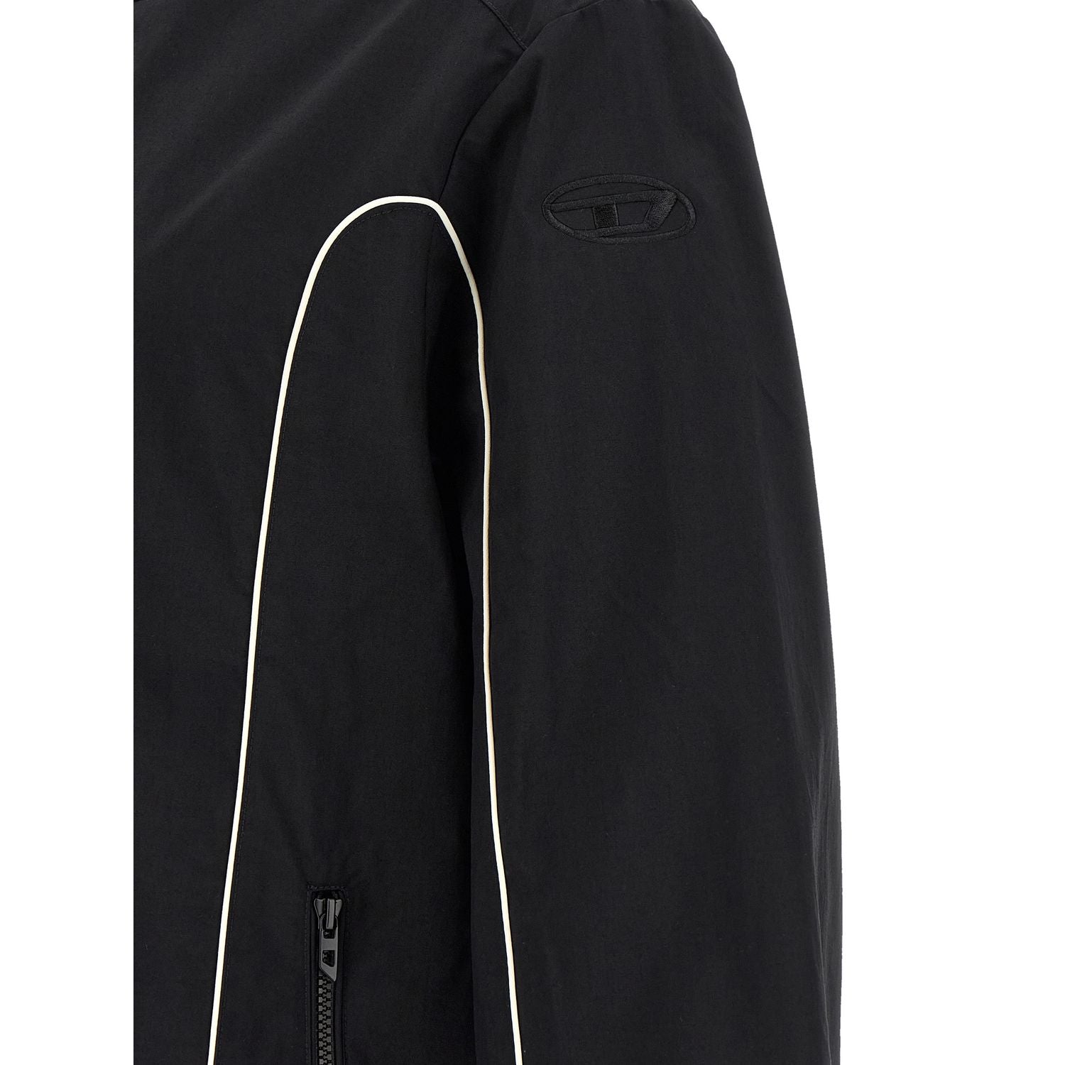 Diesel Black Polyamide Shell Jacket