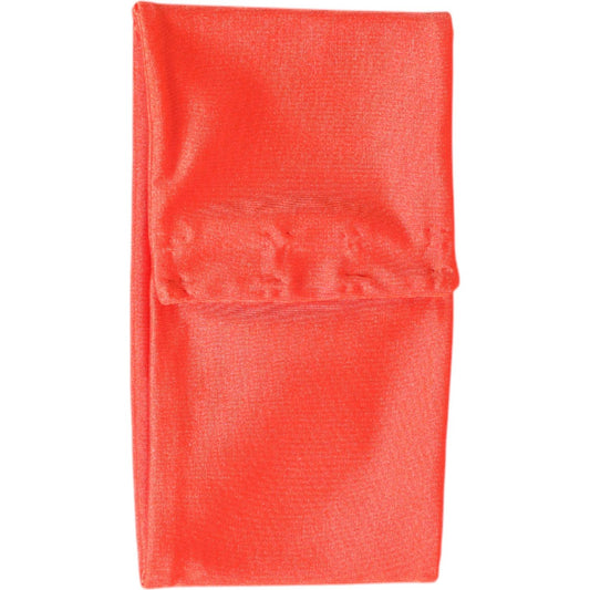 Dolce & GabbanaDolce & Gabbana Orange Nylon Stretch Women Neck Warmer Scarf1728,Dolce & Gabbana,Material: 80% Nylon 20% Elastane,New with tags,Orange,Scarves - Women - Accessories,Women