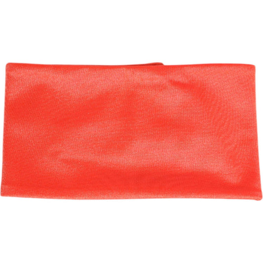 Dolce & GabbanaDolce & Gabbana Orange Nylon Stretch Women Neck Warmer Scarf1728,Dolce & Gabbana,Material: 80% Nylon 20% Elastane,New with tags,Orange,Scarves - Women - Accessories,Women