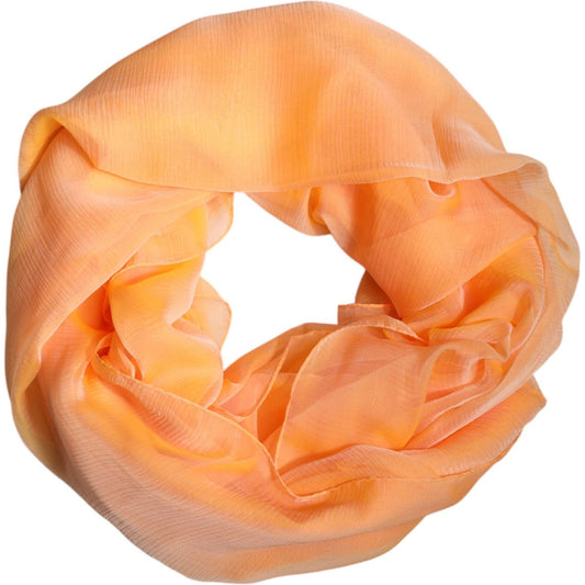 Dolce & GabbanaDolce & Gabbana Orange Silk Rectangle Wrap Shawl Scarf1728,Dolce & Gabbana,Material: 100% Silk,New with tags,Orange,Scarves - Women - Accessories,Women